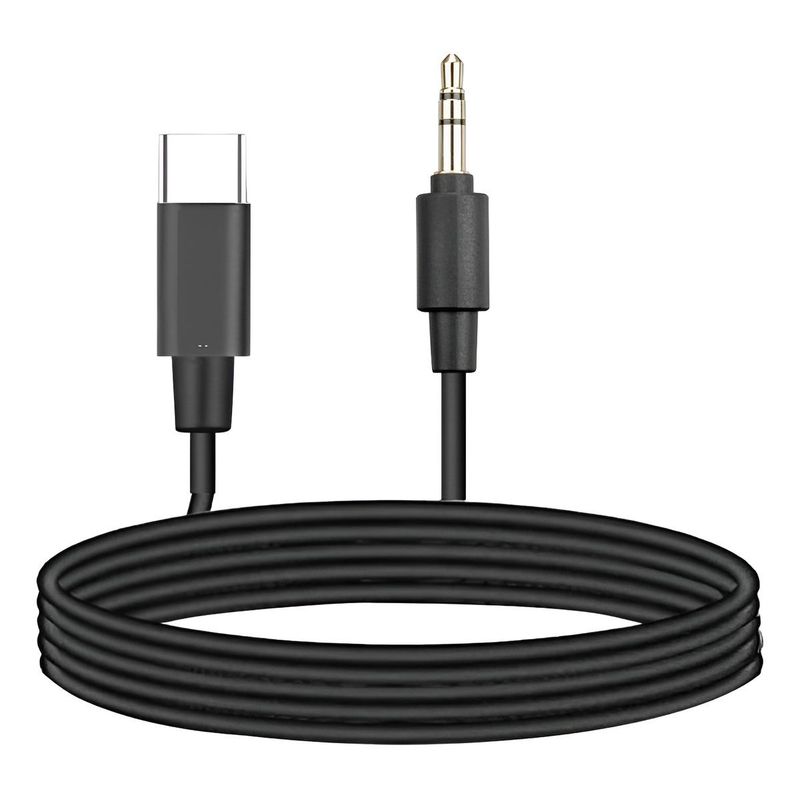 GENERICO - Cable Auxiliar USB Tipo C a Jack 35mm para Audio Claro