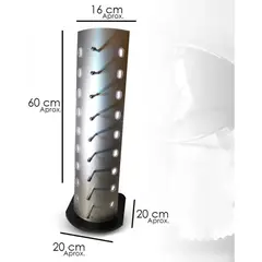 GENERICO - Organizador de mesa para gafas con base de madera resistente