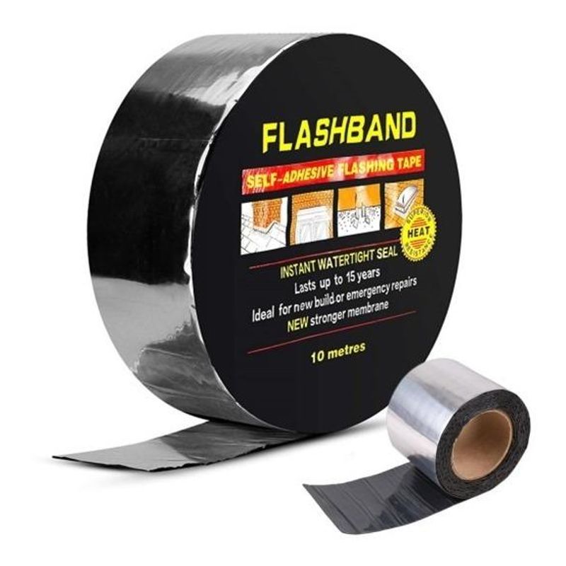 GENERICO - Cinta de Sellado Impermeable Butilo para Techos y Reparaciones