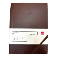 GENERICO - Libreta Negra A5 con Tapa Dura para Anotaciones y Notas