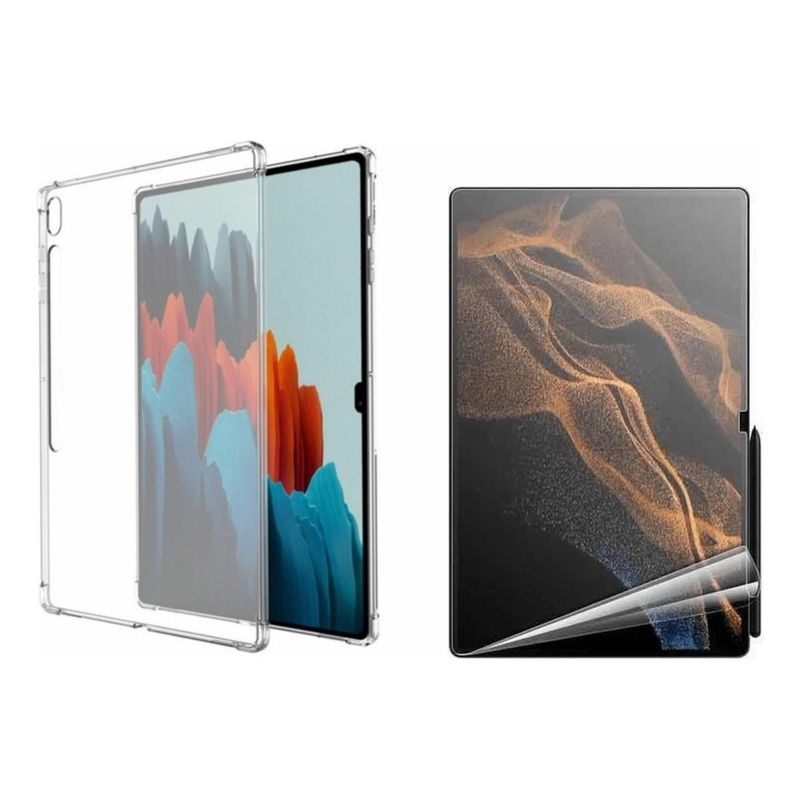 GENERICO - Funda Transparente con Hidrogel para Tablet de 124