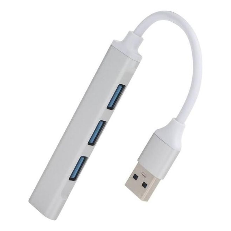 GENERICO - Hub USB 30 de 4 Puertos Compacto y de Alta Velocidad