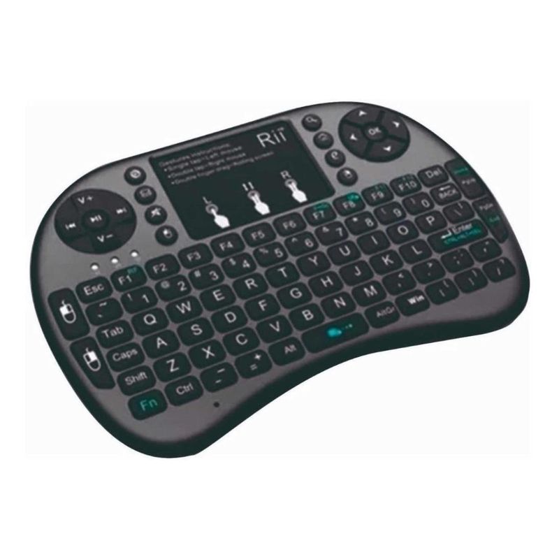 GENERICO - Teclado Inalámbrico Compacto con Touchpad y Retroiluminación