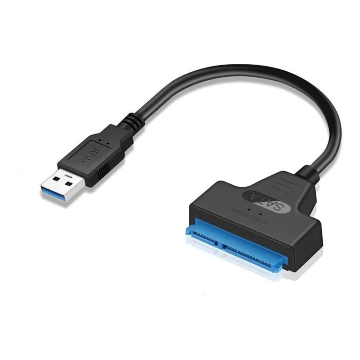GENERICO - Adaptador USB 30 a SATA para HDD y SSD de 25 6Gbps