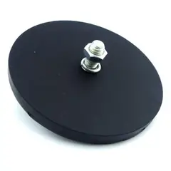 GENERICO - Soporte Magnético Redondo para Luces Auxiliares de Auto