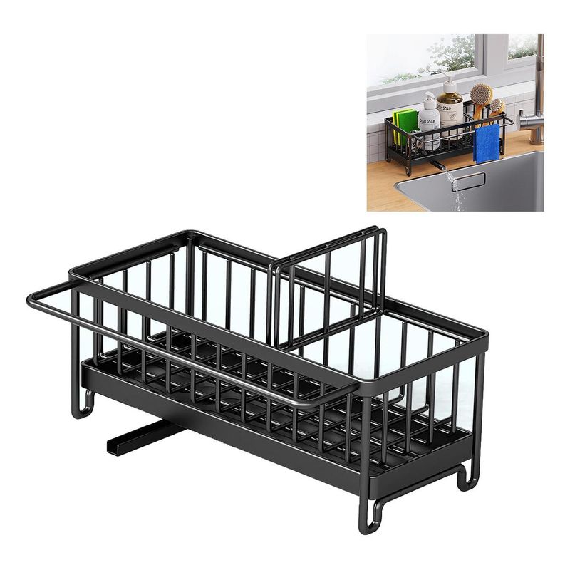 GENERICO - Soporte de Cocina con Drenaje y Organización Eficiente