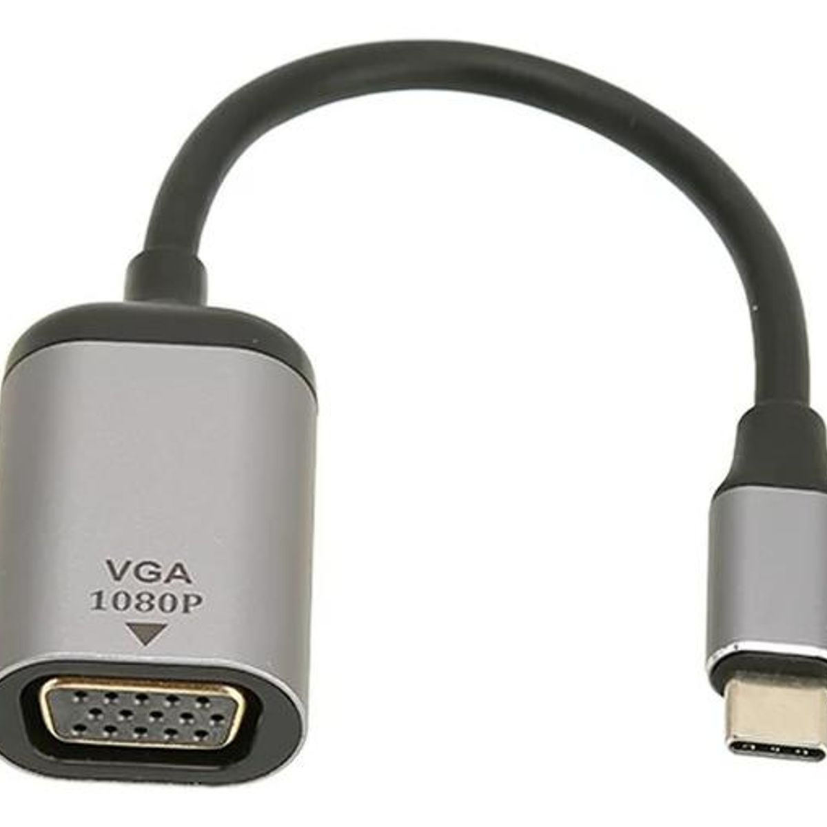 GENERICO - Adaptador USB C a VGA con resolución 1920x1080P