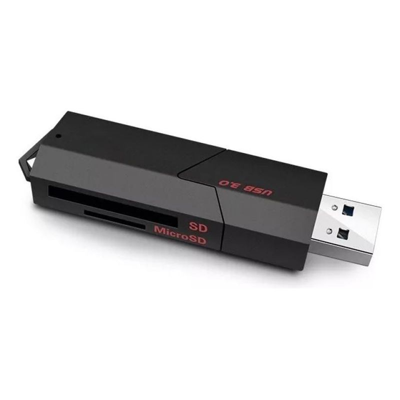GENERICO - Lector USB 31 para Tarjetas SD y Micro SD 2 en 1