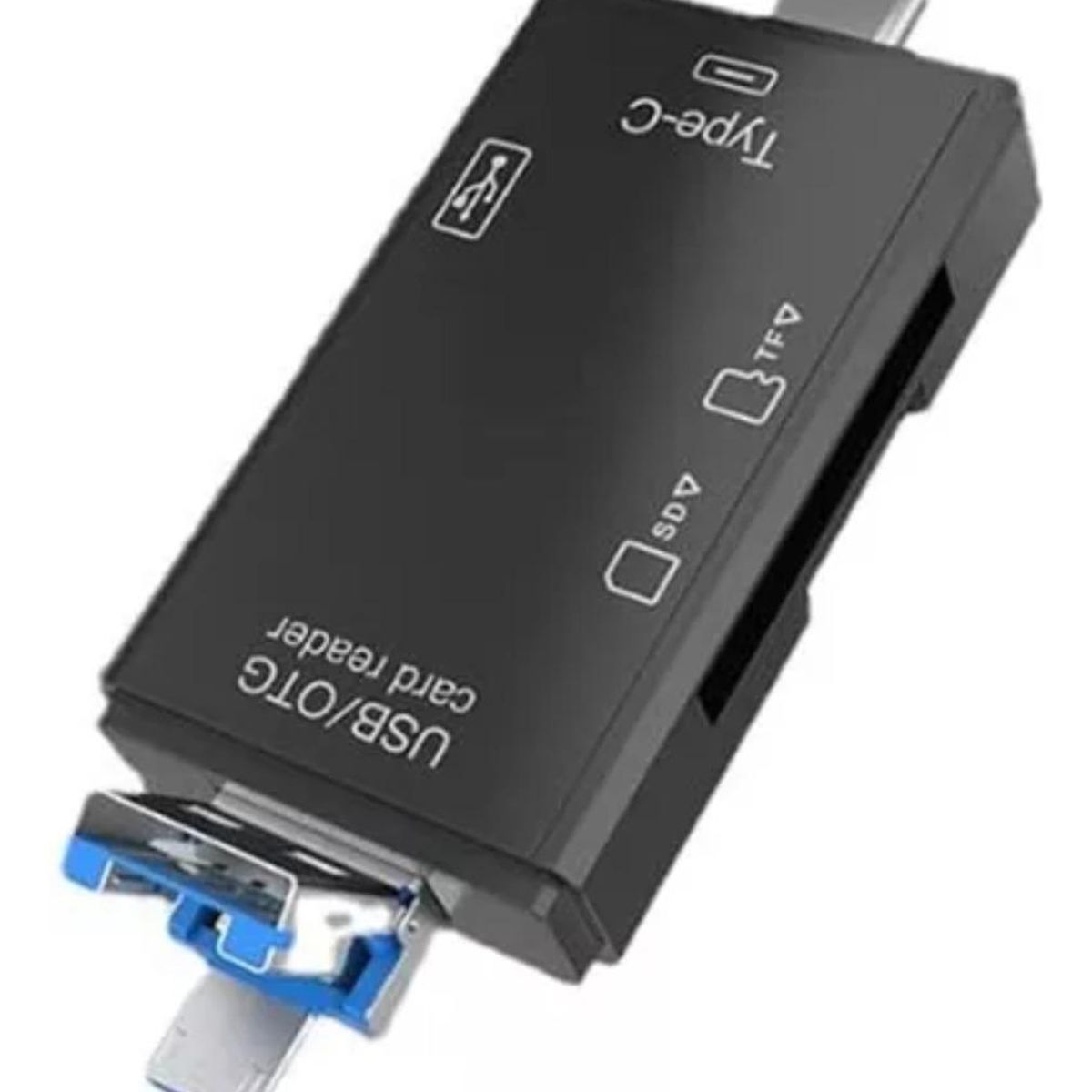 GENERICO - Lector Adaptador 3 en 1 para Tarjetas SD y Micro SD