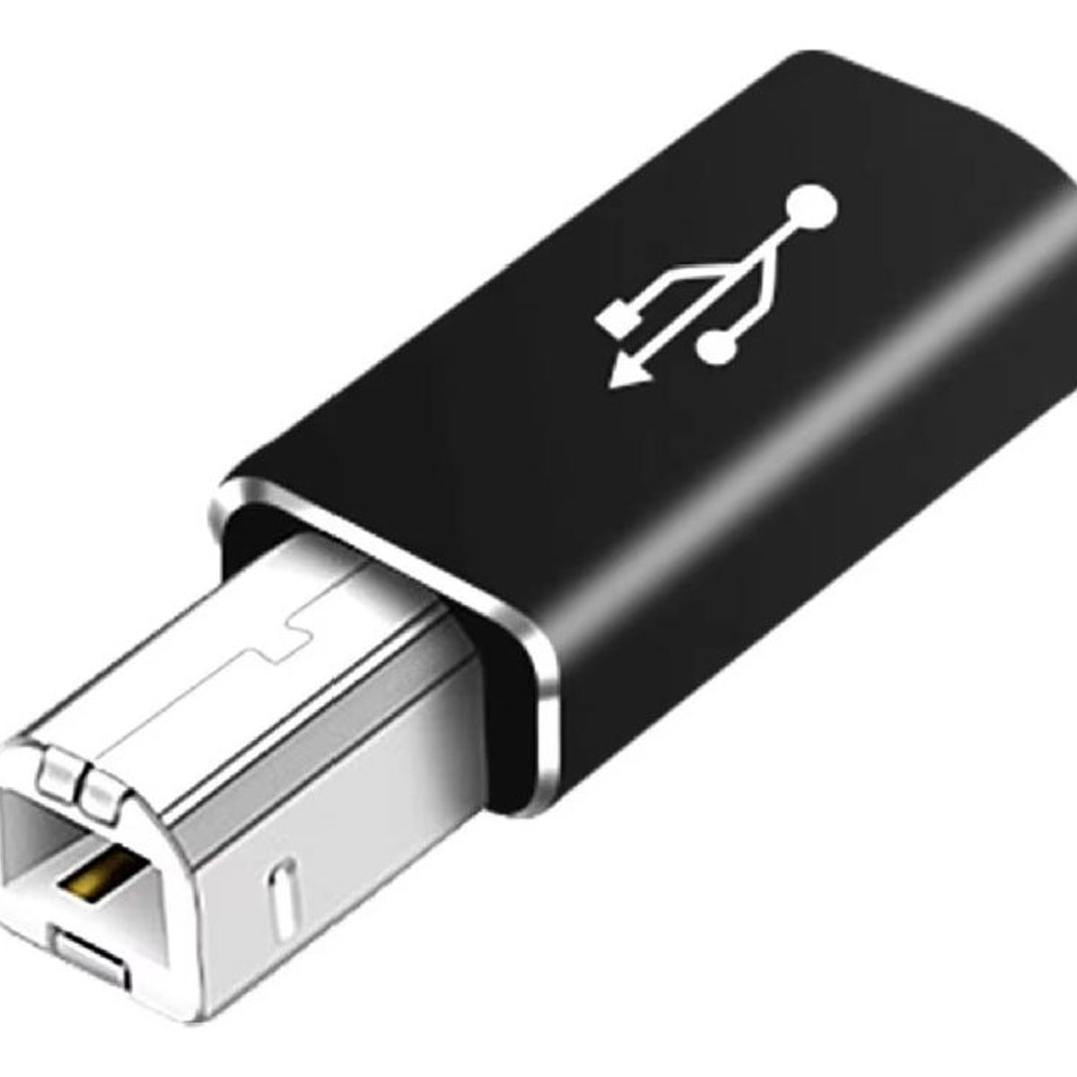 GENERICO - Adaptador Midi de USB Tipo B Macho a USB Tipo C Hembra