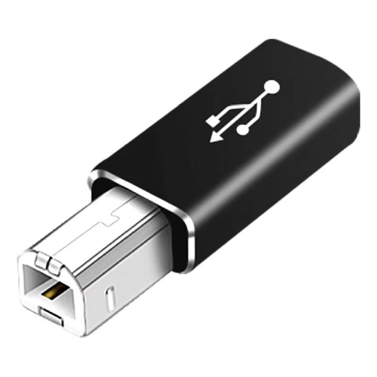 GENERICO - Adaptador Midi de USB Tipo B Macho a USB Tipo C Hembra