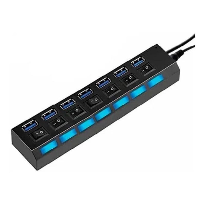 GENERICO - Multipuerto USB 20 de Carga Rápida y Diseño Compacto