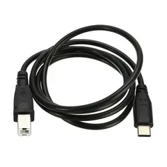 GENERICO - Cable Adaptador USB-C a USB B para Impresoras 100 cm