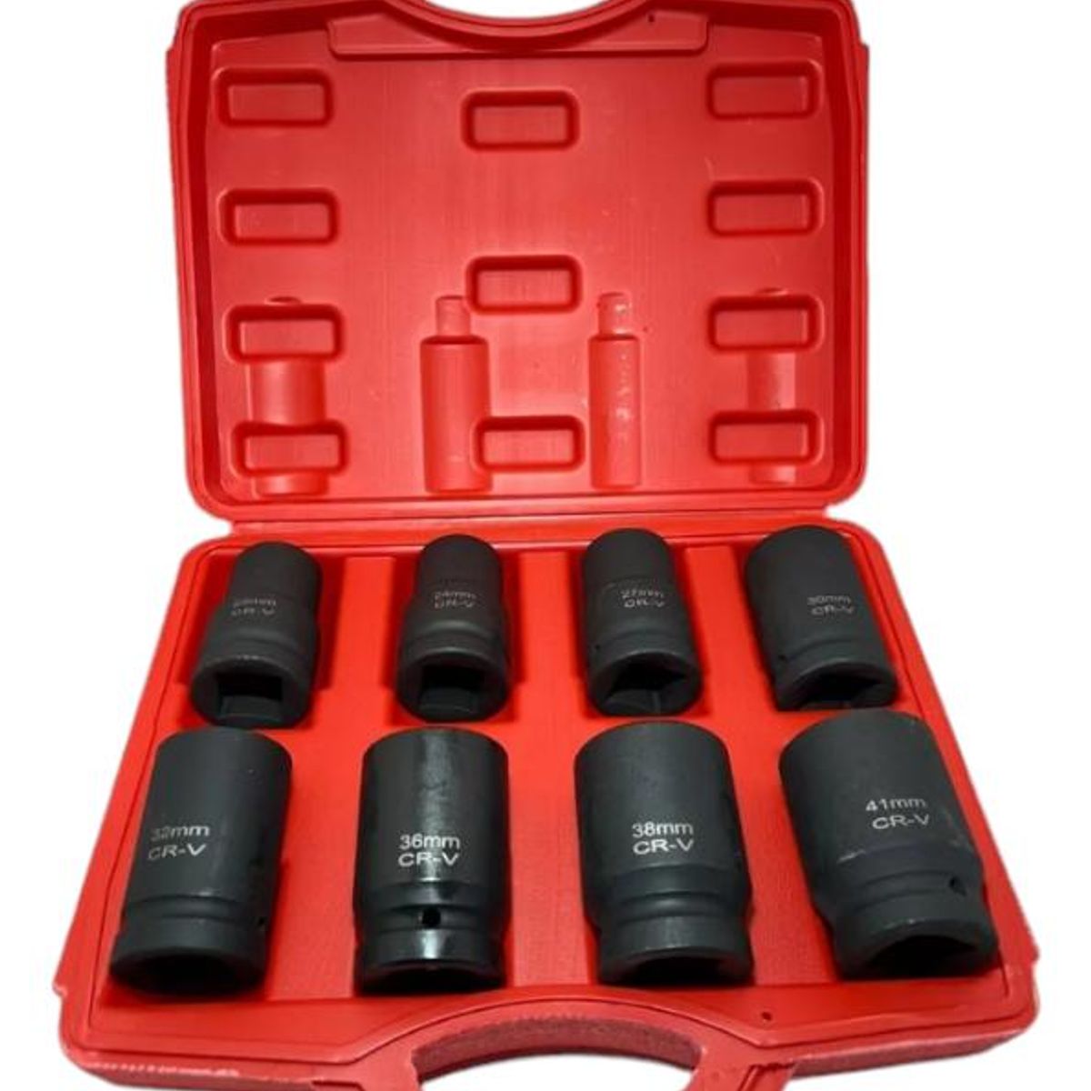 GENERICO - Kit de Dados Hexagonales de Impacto 1 - 8 Piezas