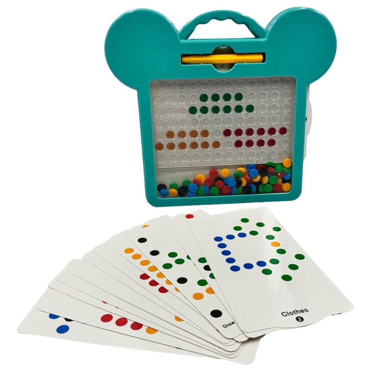 GENERICO - Pizarra Magnética Creativa para Dibujo y Patrones Divertidos