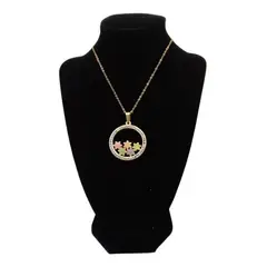 GENERICO - Soporte Elegante para Collares y Cadenas Negro 35 cm