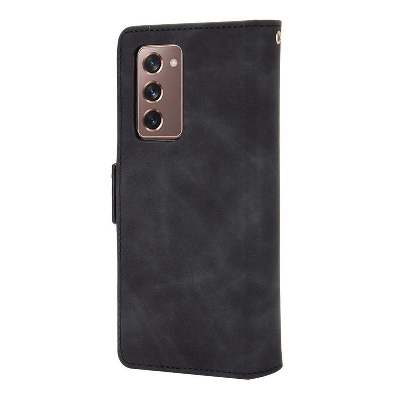 GENERICO - Funda Billetera de Cuero PU para Samsung Z Fold 2