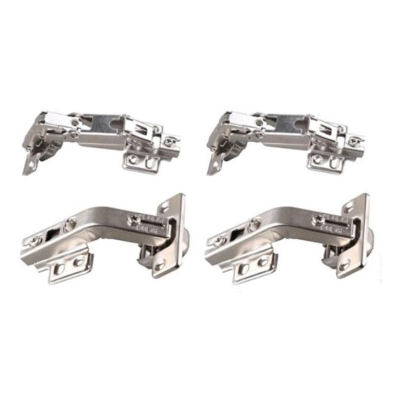 GENERICO - Set de Bisagras 180° y Bifold para Puertas Esquinas 35mm