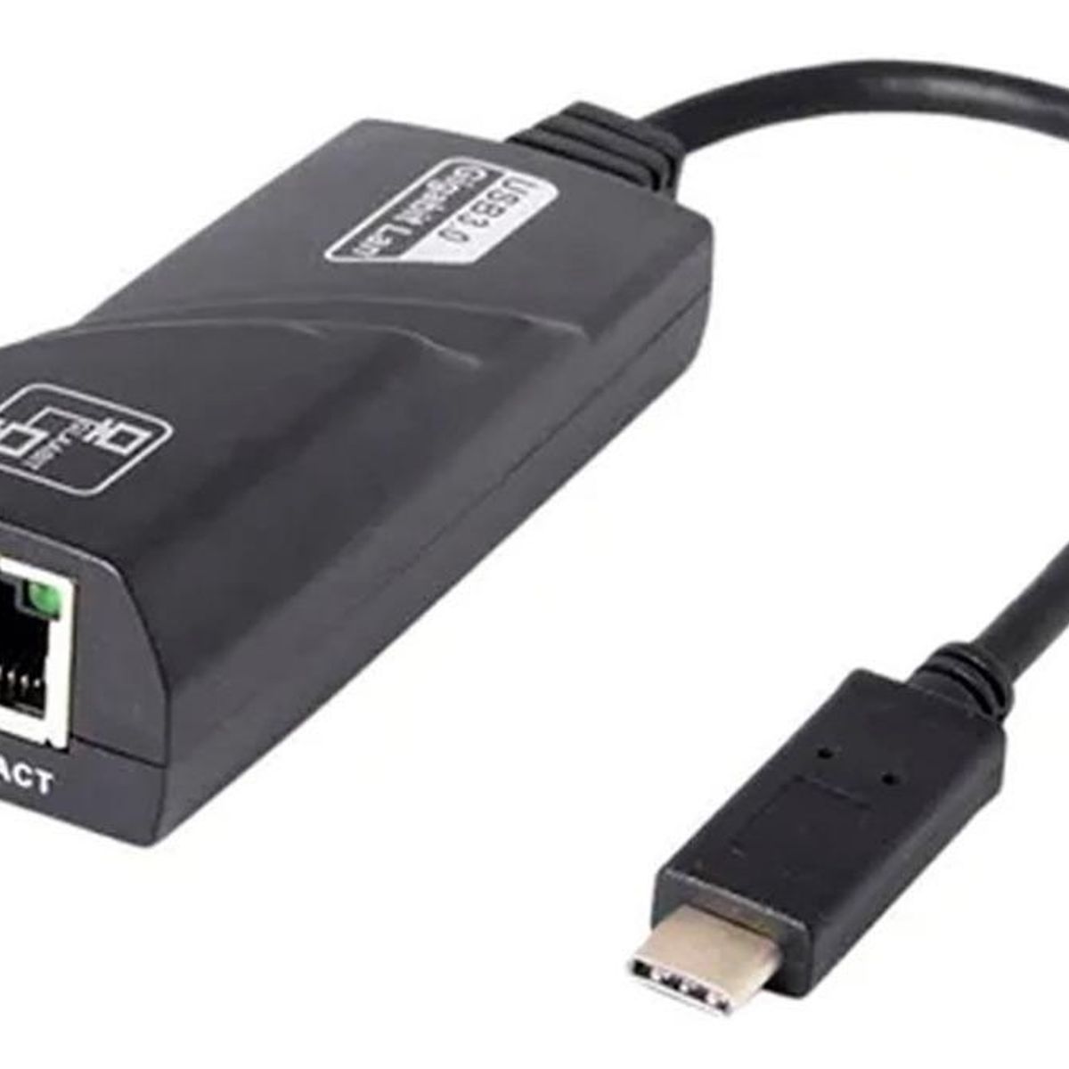 GENERICO - Adaptador USB-C a Ethernet 1000 Mbps para conexión rápida