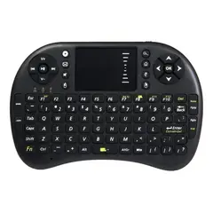 GENERICO - Teclado Mini Inalámbrico con Mouse Touch para Dispositivos Multiplataforma