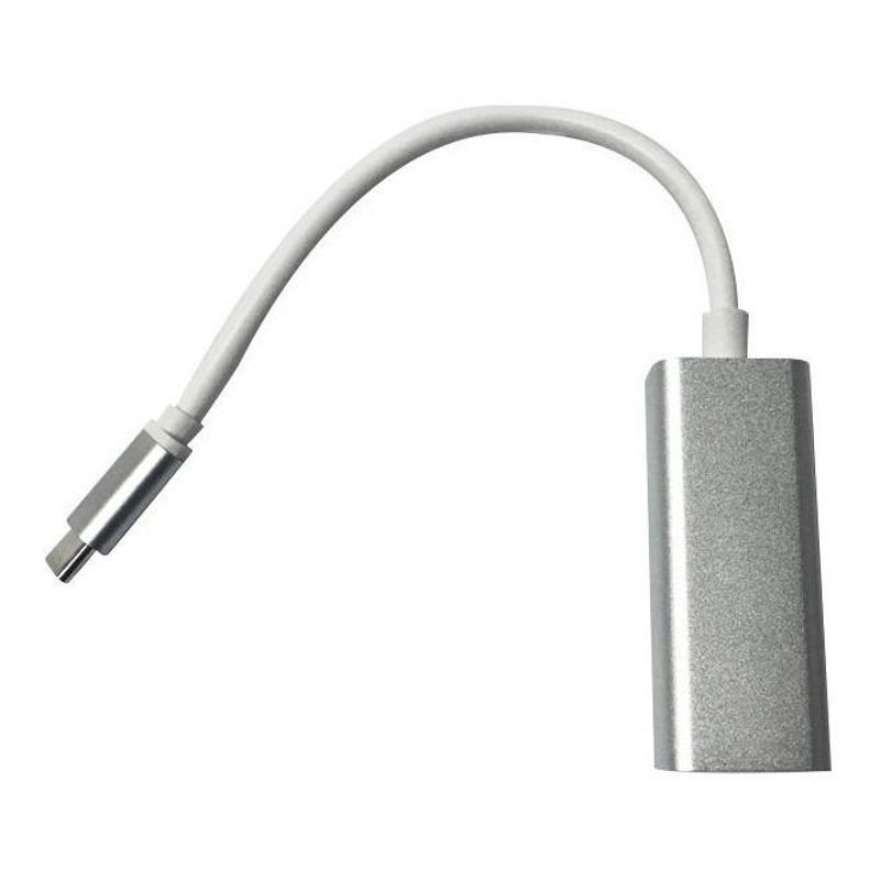 GENERICO - Adaptador USB-C a Ethernet RJ45 para conexión estable rápida
