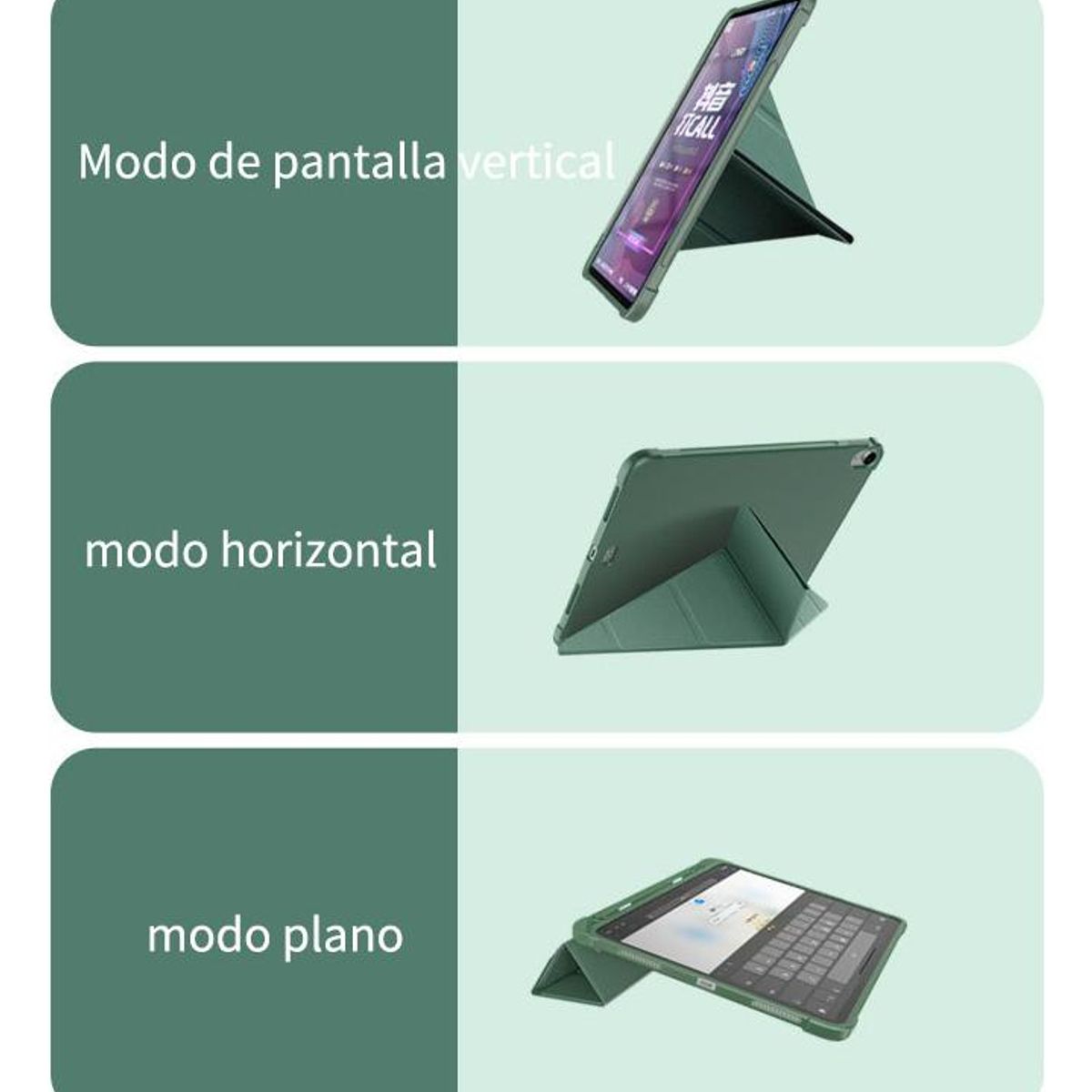 GENERICO - Funda Plegable para iPad 102 con Protección y Soporte