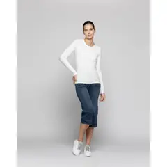 LINEATRE - Sweater Mujer Noemi Blanco