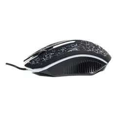 GENERICO - Mouse Gamer Ergonómico con Luz y Conexión USB 20