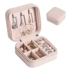 GENERICO - Joyero Compacto y Portátil para Viajes con Capacidad de 100 Joyas