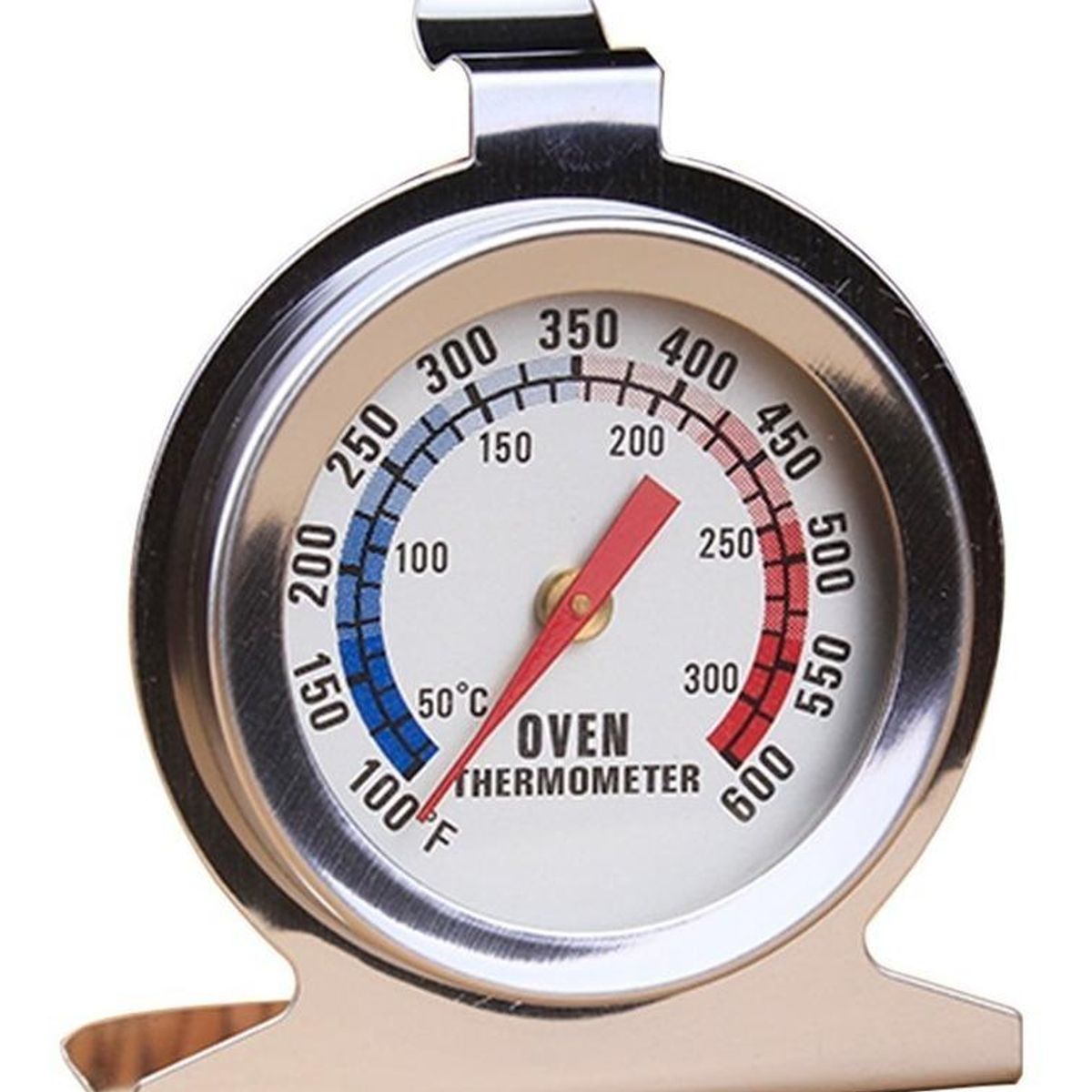 GENERICO - Termómetro de Acero Inoxidable hasta 315 °C para Horno