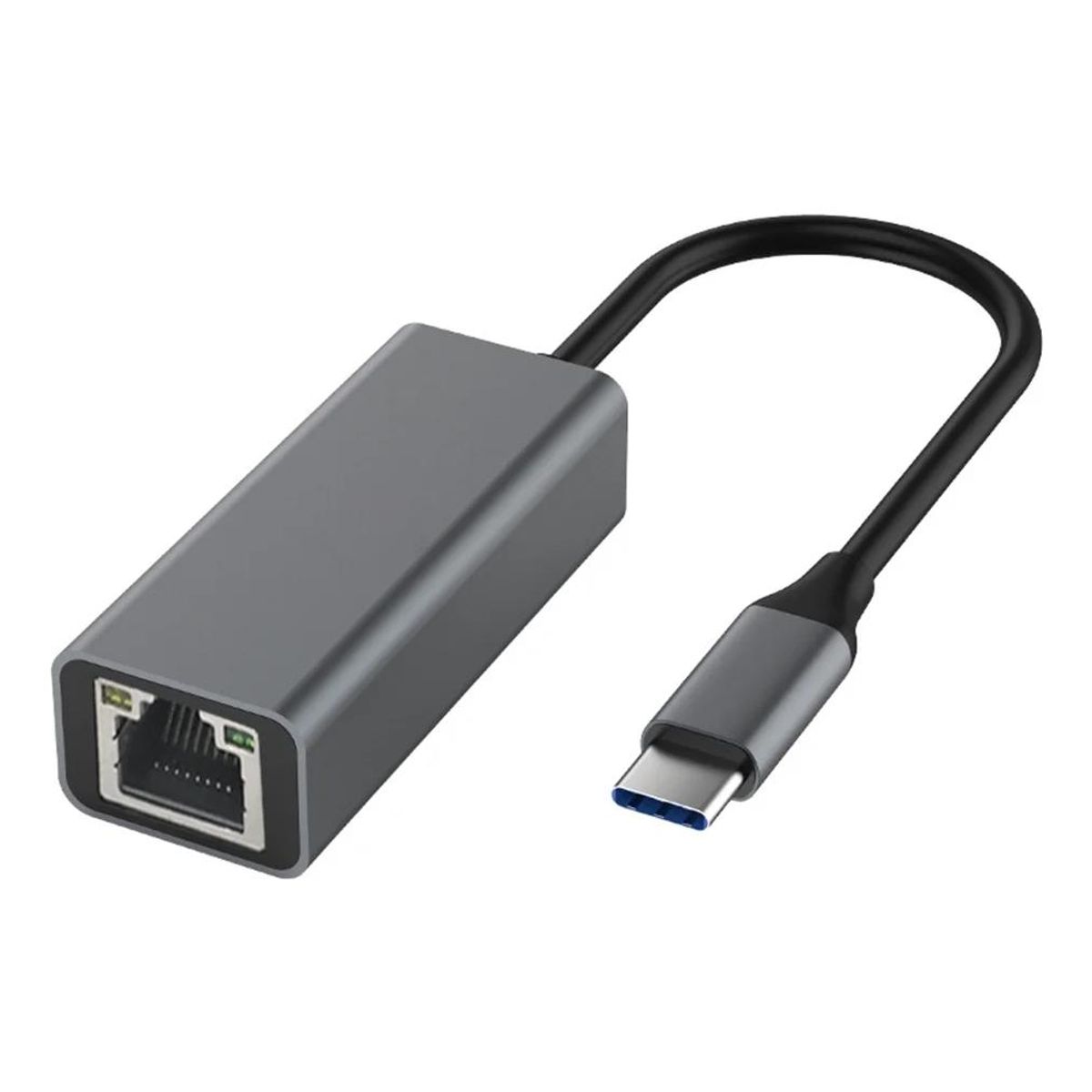 GENERICO - Adaptador Compacto USB-C a Ethernet 1 Gbps Versátil