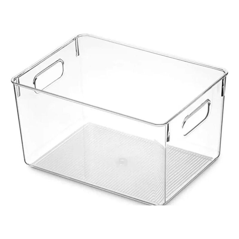 GENERICO - Cajón Organizador Transparente para Despensa y Refrigerador