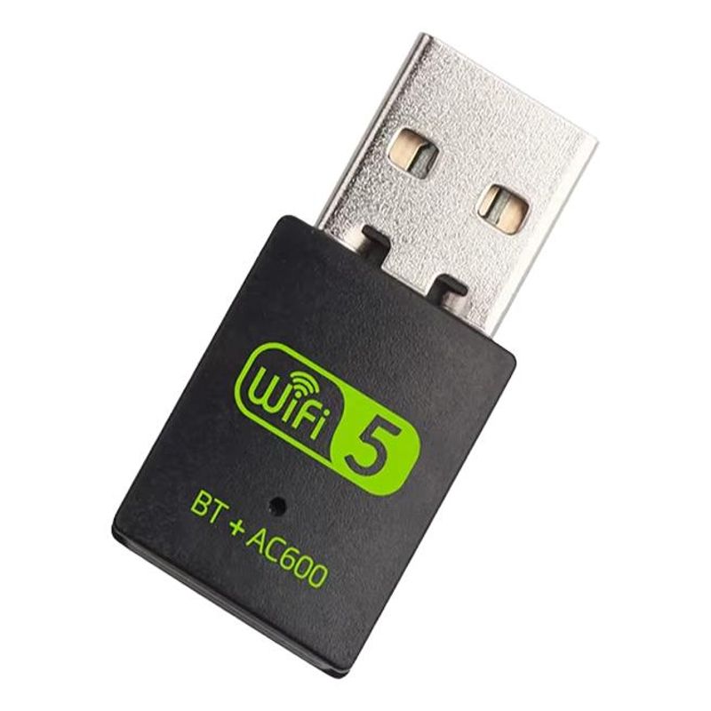 GENERICO - Adaptador USB WiFi 5 y Bluetooth 50 de alta velocidad