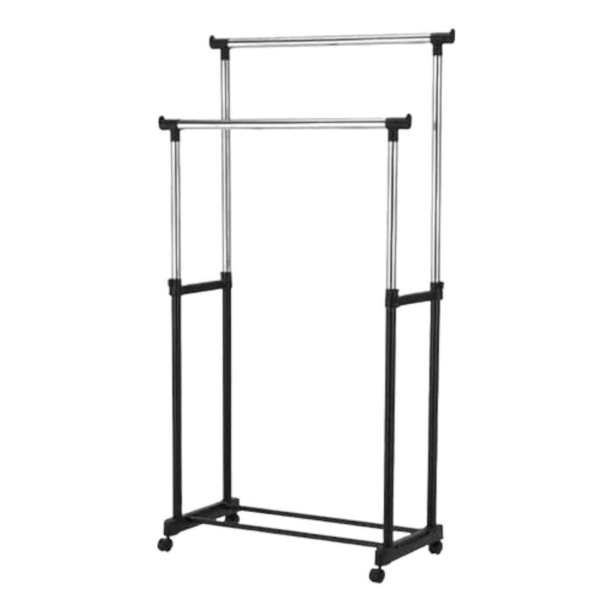 GENERICO - Tendedero Vertical de 2 Niveles para Ropa y Prendas Finas