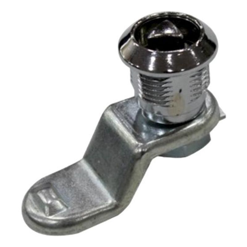 GENERICO - Cerradura Triangular Cromada de 30mm para Tablero Eléctrico