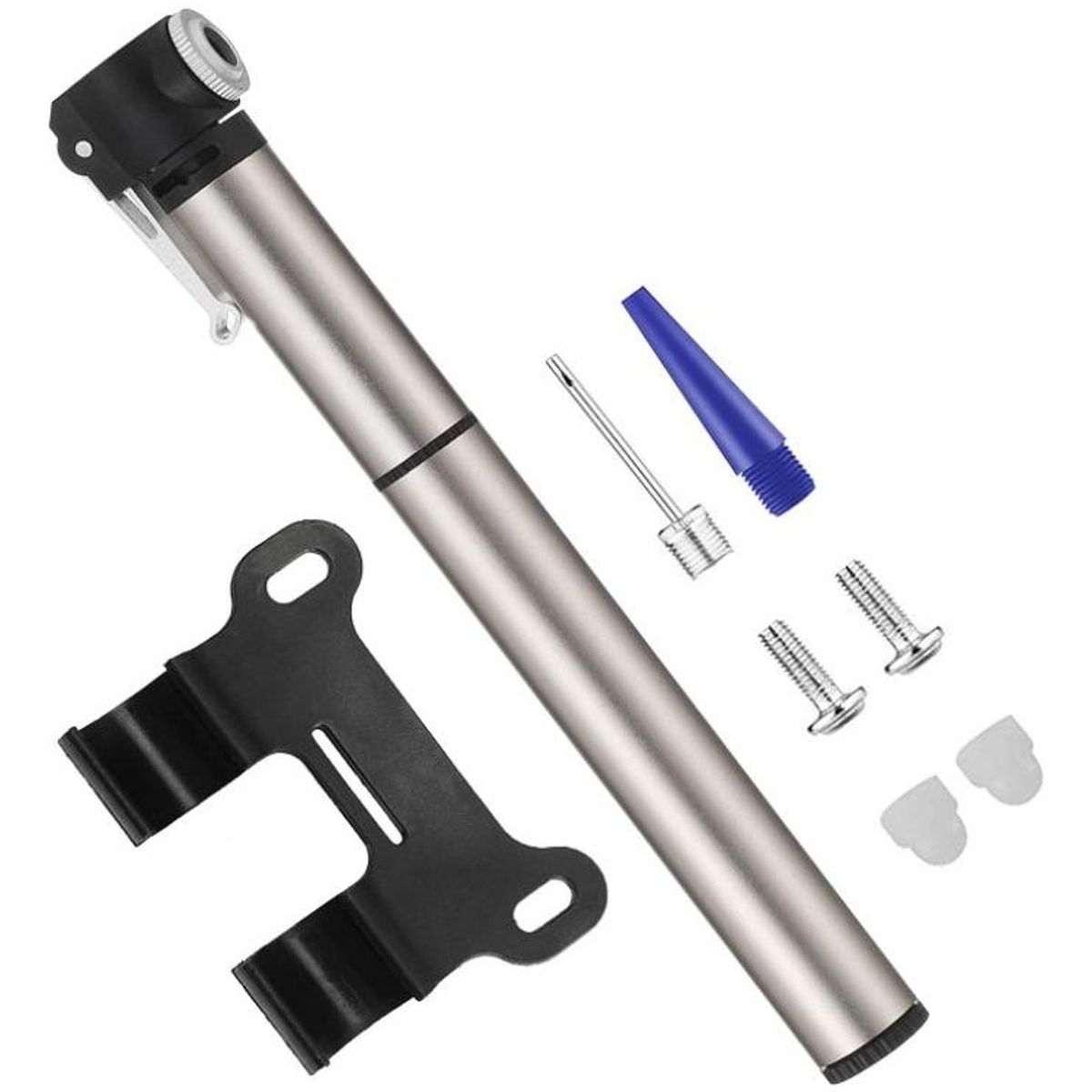 GENERICO - Mini Bombín Portátil de Aluminio para Bicicletas y Más