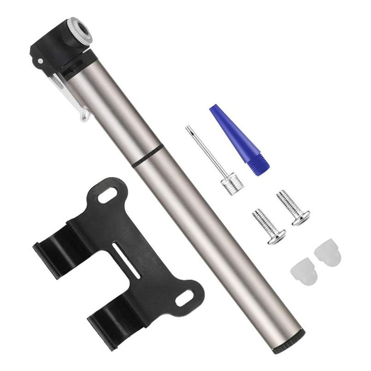 GENERICO - Mini Bombín Portátil de Aluminio para Bicicletas y Más