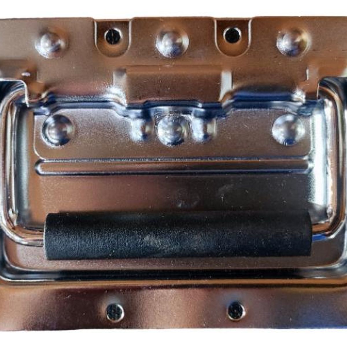 GENERICO - Manillas Medianas Embutidas Cromadas para Flight Case 2 Piezas