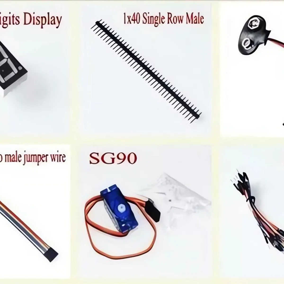 GENERICO - Kit Completo de Electrónica para Proyectos con Arduino Uno