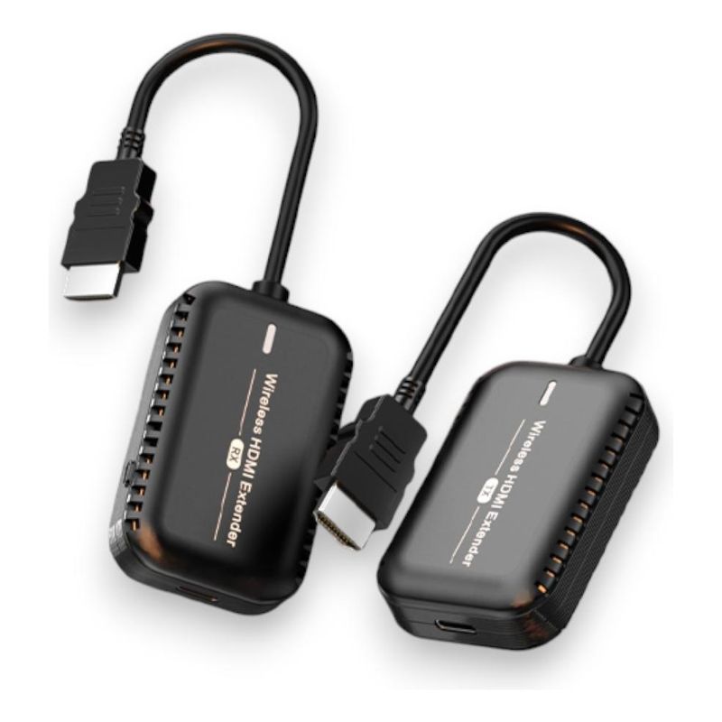 GENERICO - Extensor HDMI Inalámbrico de 30 Metros con Alta Definición