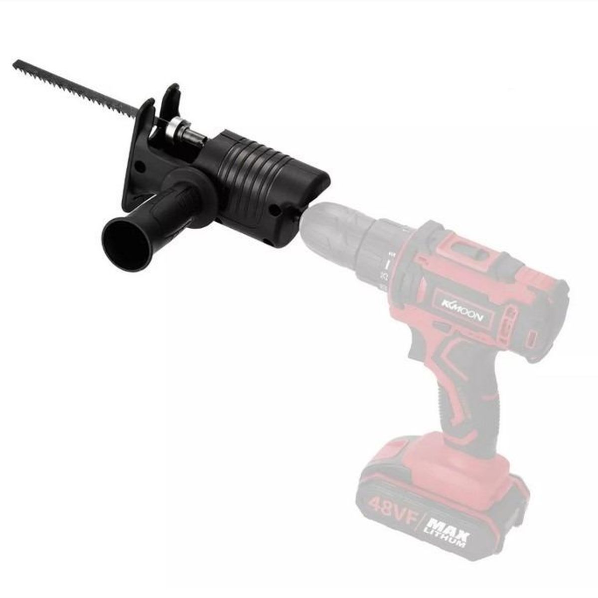 GENERICO - Convertidor de Taladro a Sierra para Cortes Versátiles