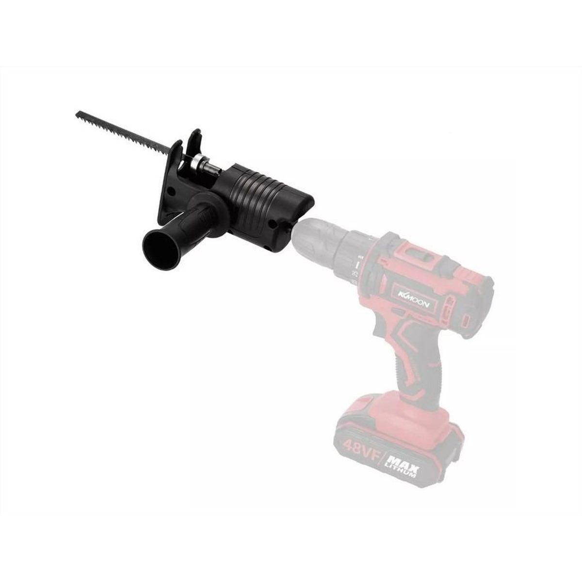 GENERICO - Convertidor de Taladro a Sierra para Cortes Versátiles