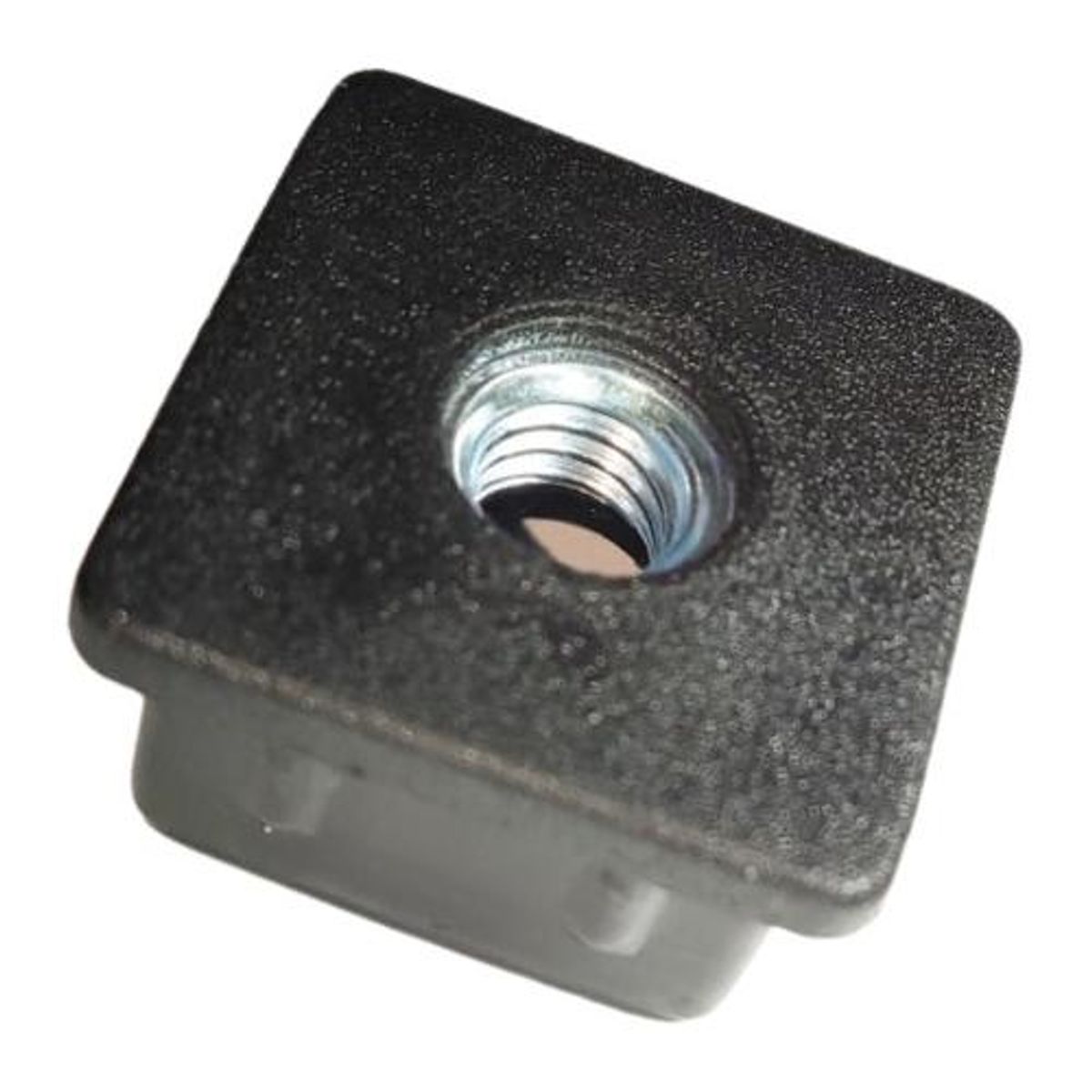 GENERICO - Regatones Plásticos 30x30 con Tuerca - Pack de 20 Unidades