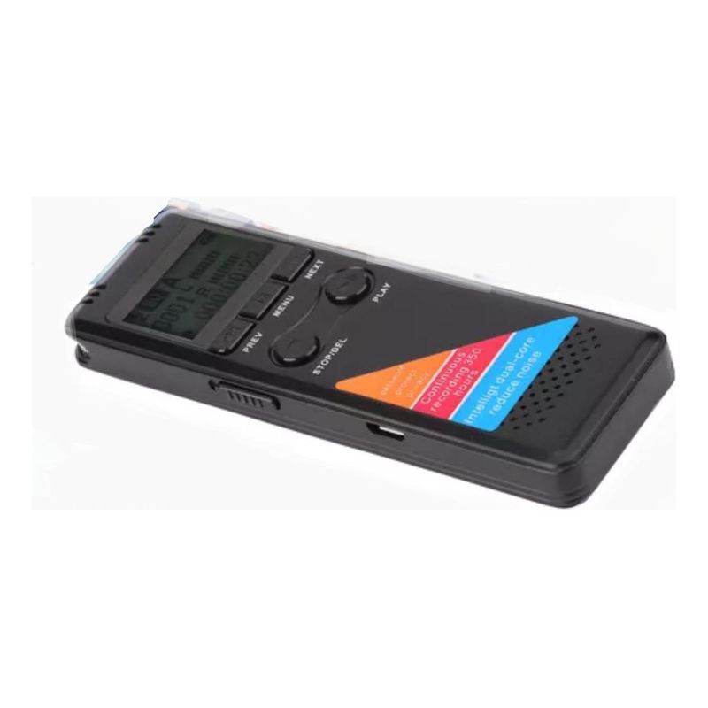 GENERICO - Grabadora Digital Compacta con Activación por Voz y 32GB