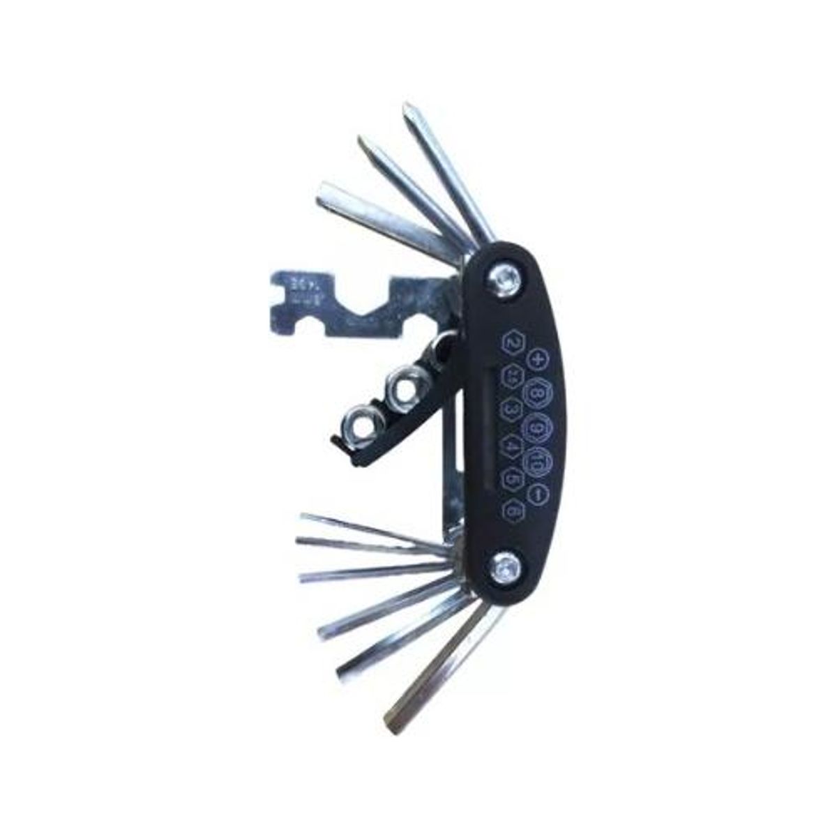 GENERICO - Kit Portátil de Herramientas y Parcheo para Bicicleta