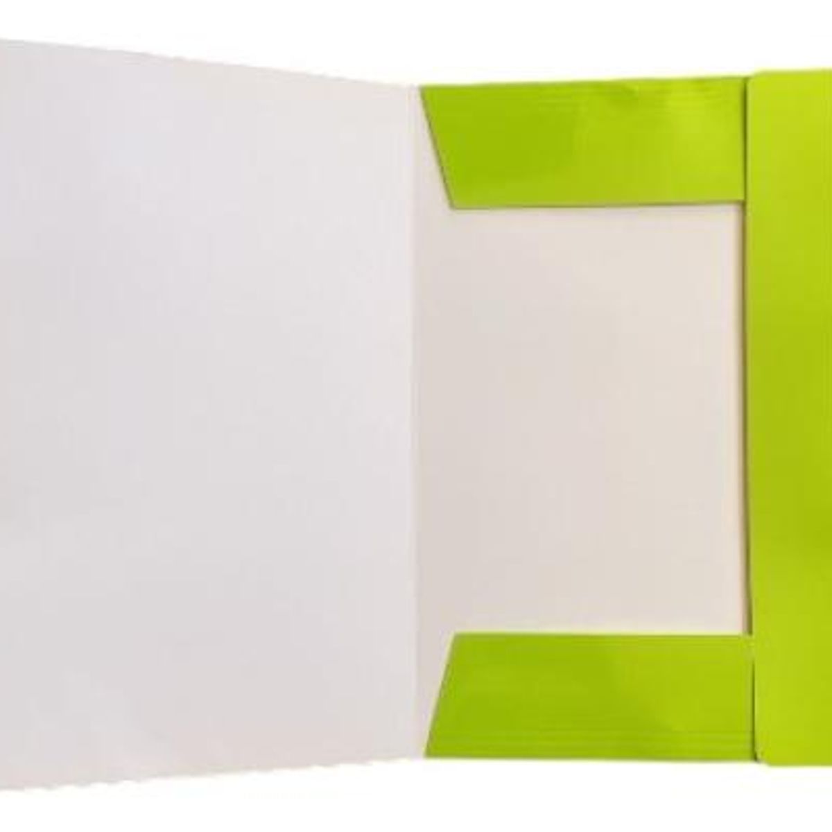 GENERICO - Carpeta de Cartón con Elástico y Colores para Organizar 10 Un