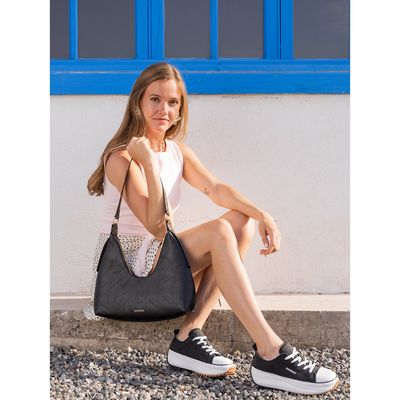 Imagen 2 del producto Zapatilla Mujer Faria Negro