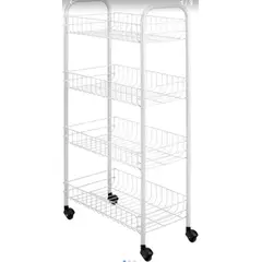 GENERICO - Organizador Vertical de Frutas y Verduras con Ruedas