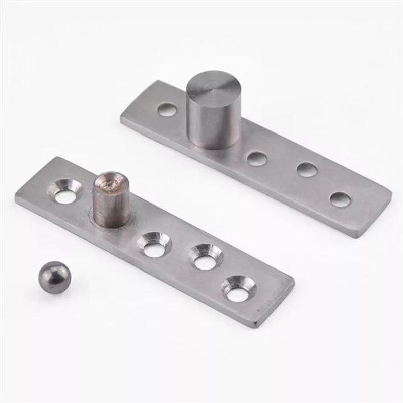 GENERICO - Bisagra Pivotante de Acero Inoxidable 360° para Puertas