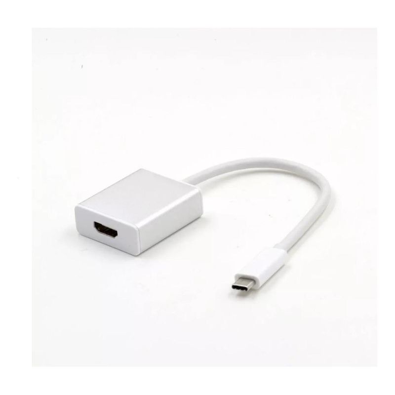GENERICO - Adaptador USB-C a HDMI 4K compacto y versátil